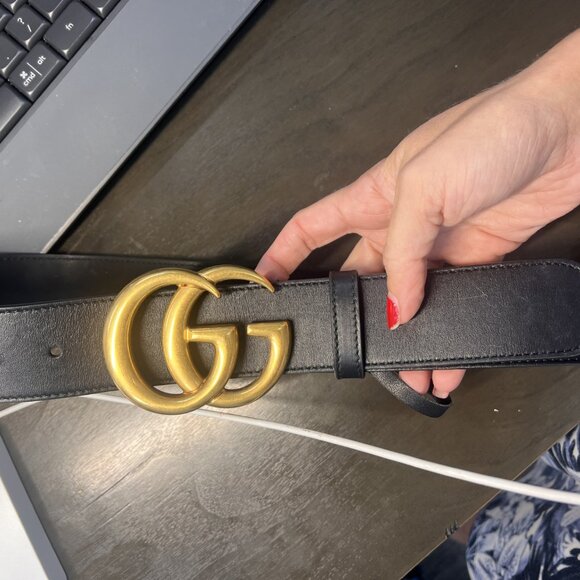 Black Gucci Belt main image 4